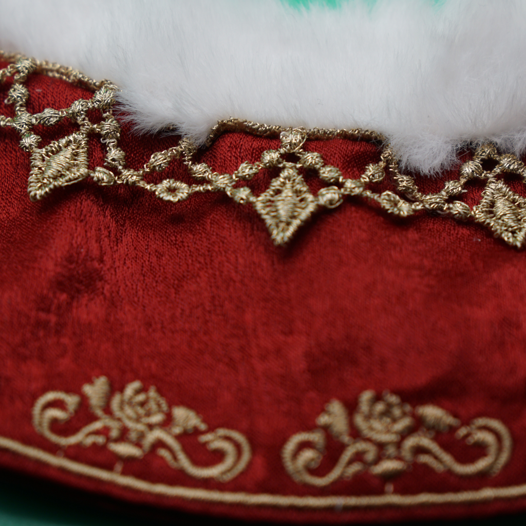 The King of George IV, Regal Robes for Labubu Doll Clothes - 6pc Luxury Velvet Outfit - Labubu Clothes