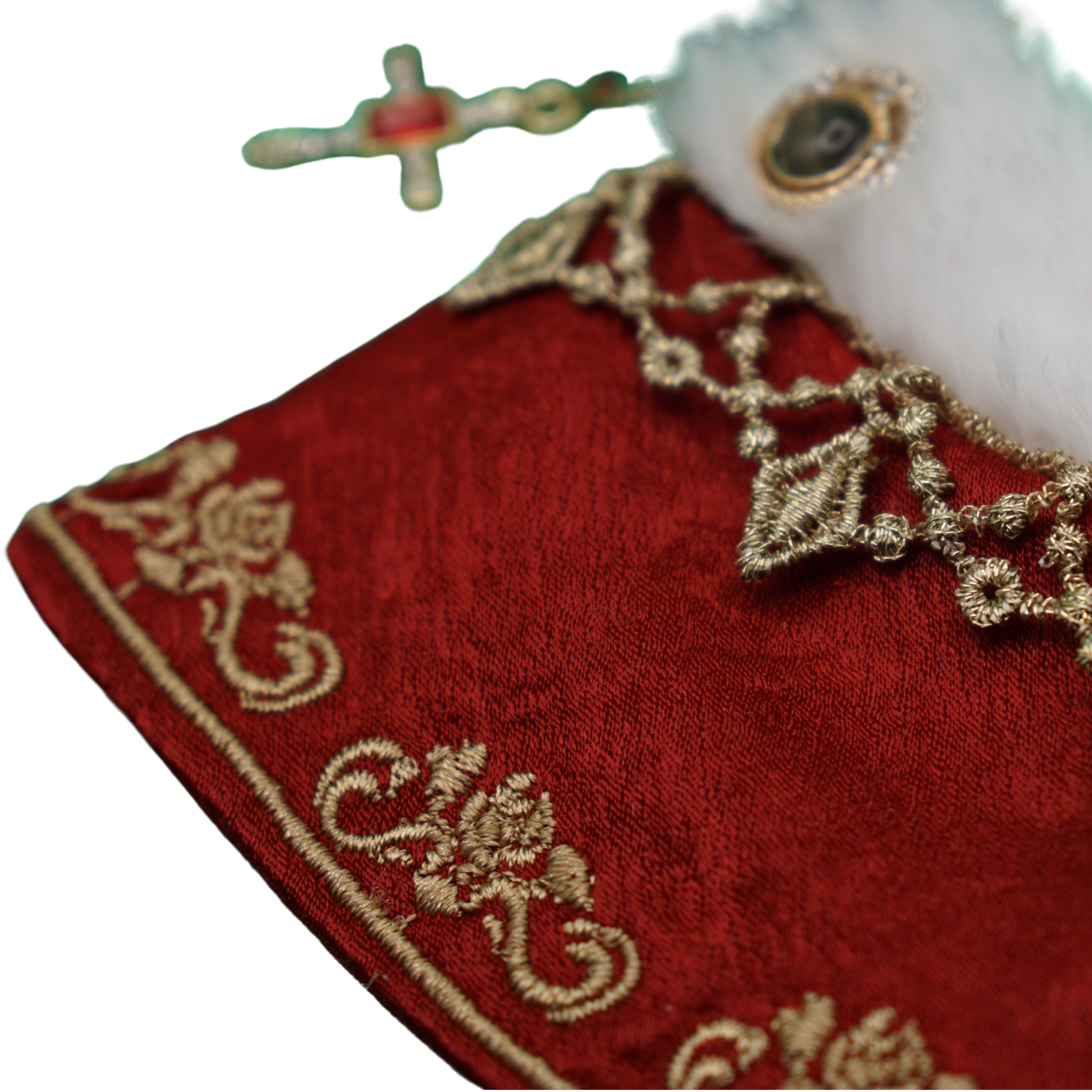 The King of George IV, Regal Robes for Labubu Doll Clothes - 6pc Luxury Velvet Outfit - Labubu Clothes