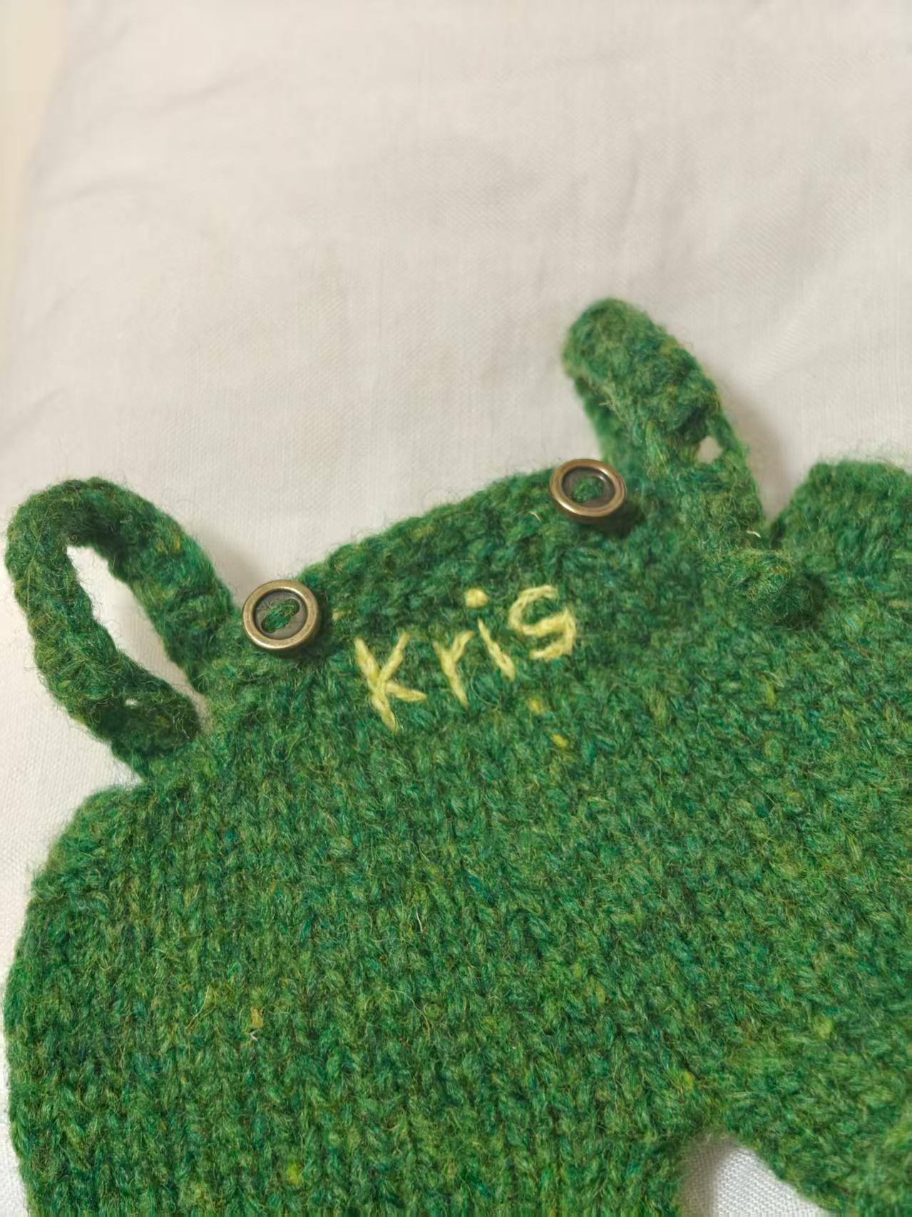 Custom Labubu Clothes with Embroidered Text, Handmade Labubu Clothes, Handmade Cozy Knitting Labubu outfits, Labubu Cloth with Custom Name